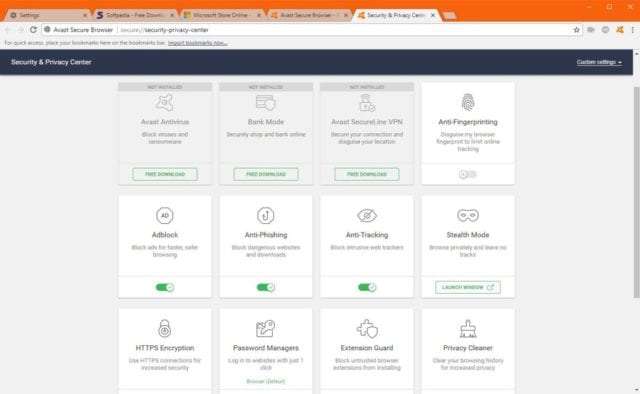 how to whitelist a website with avast