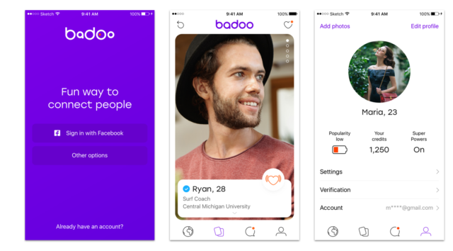 What are badoo credits used for
