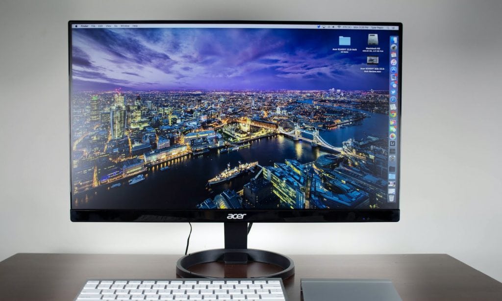 gaming monitor below 200