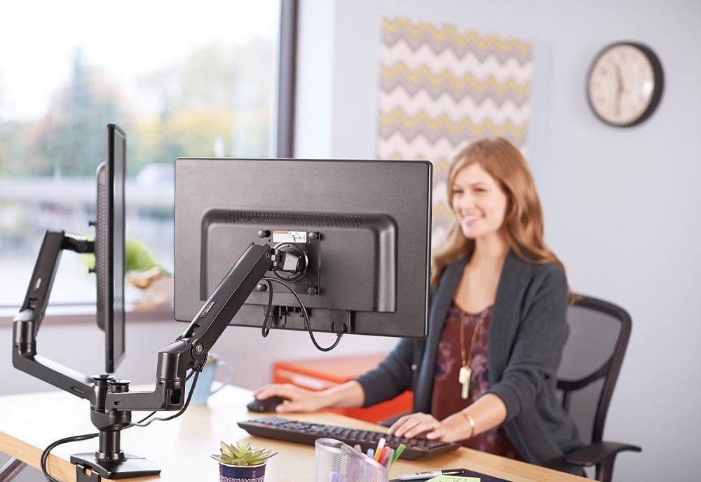 dual monitor stands