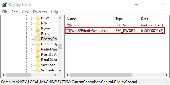 How to Set CPU Priority to Prefer Foreground Apps on Windows