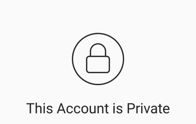Instagram Private Profile
