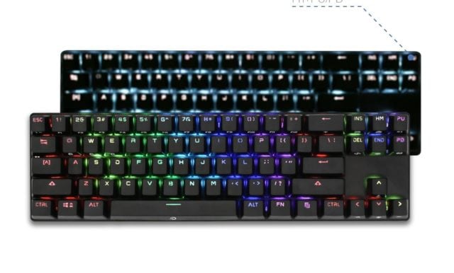 Keyboard3 DREVO Calibur 71-Key RGB LED Backlit Wireless Bluetooth 4.0 Mechanical Keyboard