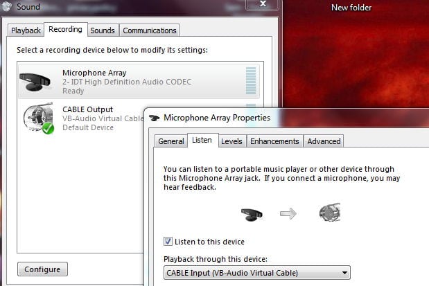 play music through mic play music through mic