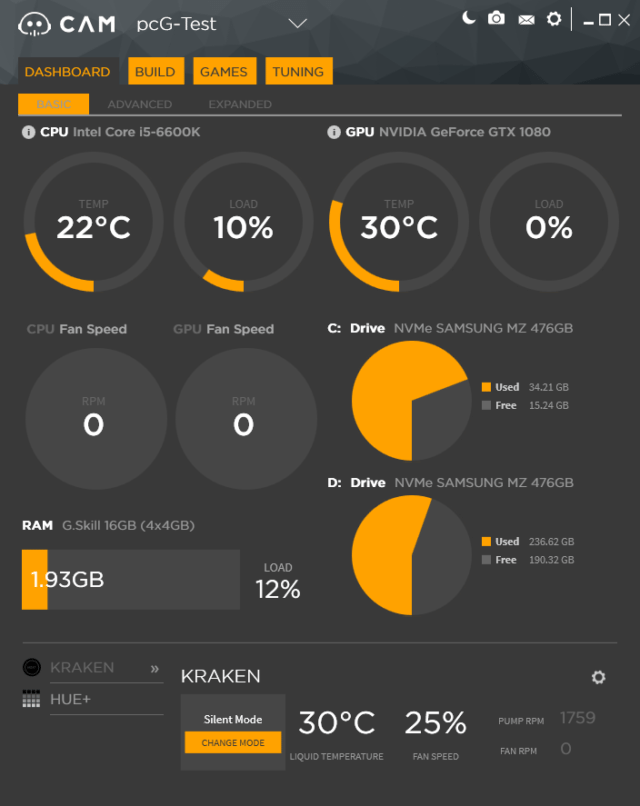 cpu and gpu temp monitor